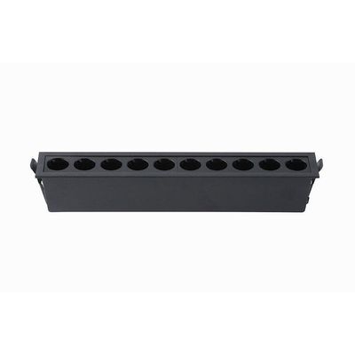 Spot De Embutir Nordecor Downlight Powerus Led Alto Irc 90 20w Bivolt Preto 4000k