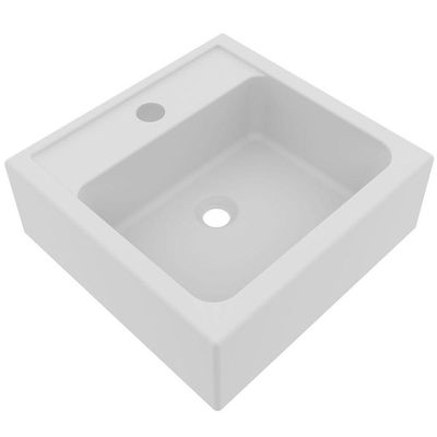 Kit Gabinete E Espelheira De Banheiro 60 Cm Com Cuba Sâmia Amêndoa