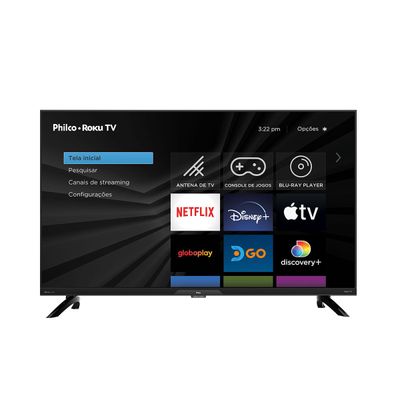 Smart TV 32” Philco LED HD Dolby Audio PTV32G7ER2CPBLH Bivolt
