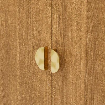 Comoda Roupeiro Espelho 120 Cm 2 Portas 20034 Nature Vlr