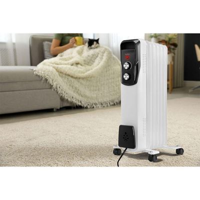 Aquecedor A Óleo Britânia 3 Níveis 1500W BAQ1720B 110V