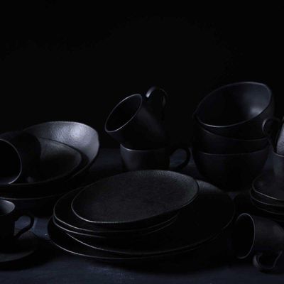 Conjunto Copos Neo 04 Peças 110ml Preto Matte Porto Brasil