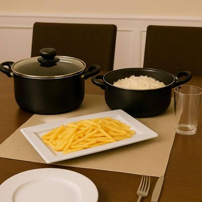 Kit Travessa Melamina Branca Oval 45x24cm Retangular 35x20cm Wolff Cozinha Bandeja Servir