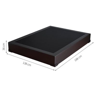 Base para Cama Box Casal Joe (36x138x188) Preta