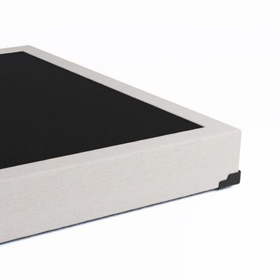 Base para Cama Box Casal Joe Linho (36x138x188) Cru