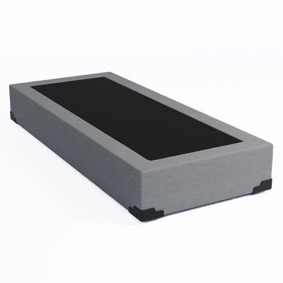 Base para Cama Box Solteiro Joe Linho (36x88x188) Cinza
