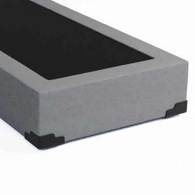 Base para Cama Box Solteiro Joe Linho (36x88x188) Cinza