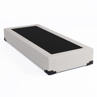 Base para Cama Box Solteiro Joe Linho (36x88x188) Cru
