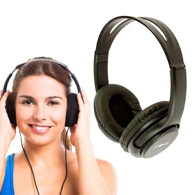 Fone Ouvido Sem Fio Estéril Com Rádio FM Leitor Micro SD