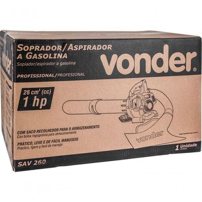 Soprador-aspirador à Gasolina Sav 260 6866260000 Vonder