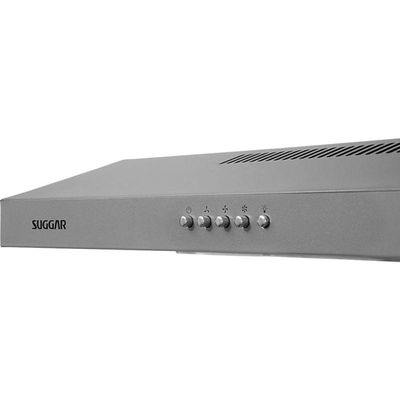 Depurador E Exaustor De Ar Slim 60 Cm Prata Suggar 220V