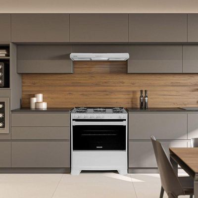 Depurador E Exaustor De Ar Slim 80 Cm Brancosuggar 220V