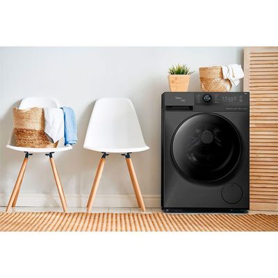 Lava e Seca 13KG Midea Healthguard Titanium Conectada MF200D130WB/GK-01 110V