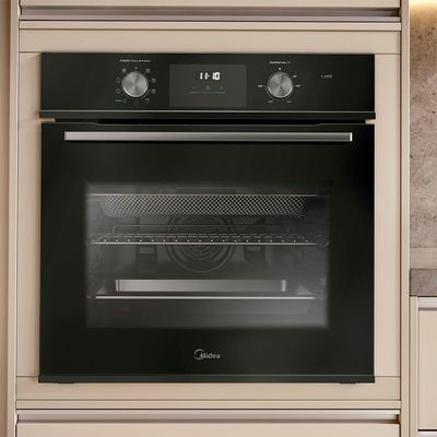 Forno Elétrico de Embutir 80L Digital com Air Fryer Midea TSD80P2 - 220V
