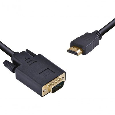 Cabo Conversor Hdmi X Vga 1080i 30cm