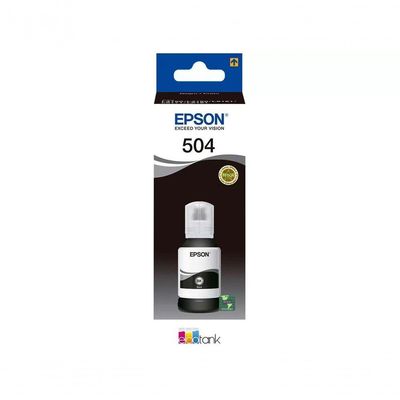 Refil Epson 504 - Preto - 127ml - T504120al