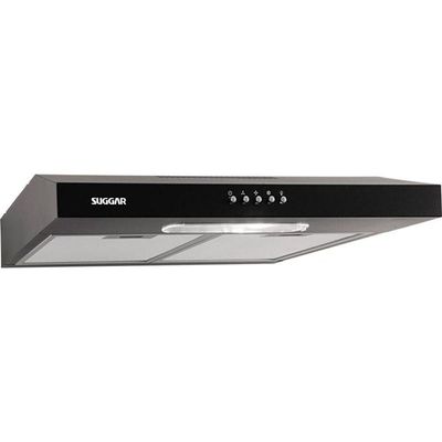 Depurador E Exaustor De Ar Slim 60 Cm Preto Suggar 220V