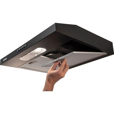 Depurador E Exaustor De Ar Slim 60 Cm Preto Suggar 220V