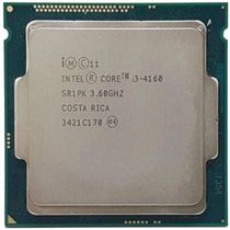 Processador Intel Core - I3-4160 - 3.6ghz - 3mb Lga 1150 Oem