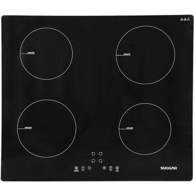 Cooktop De Indução 4 Zonas De Aquecimento Suggar 220V