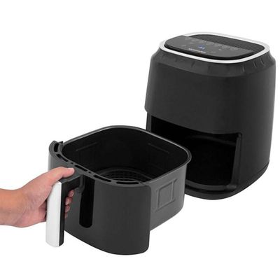Fritadeira Light Fry Touch Control 4 Litros Preta Suggar 110V