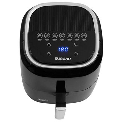 Fritadeira Light Fry Touch Control 4 Litros Preta Suggar 110V