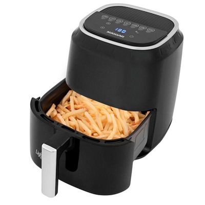 Fritadeira Light Fry Touch Control 4 Litros Preta Suggar 110V