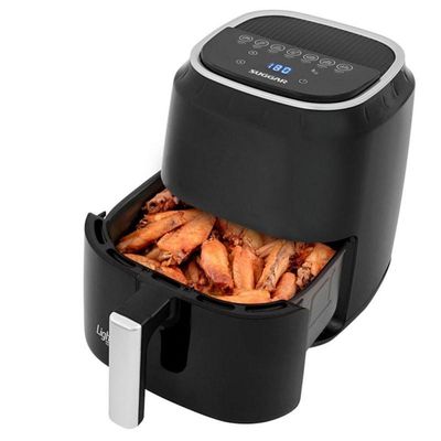 Fritadeira Light Fry Touch Control 4 Litros Preta Suggar 110V