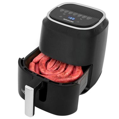 Fritadeira Light Fry Touch Control 4 Litros Preta Suggar 110V