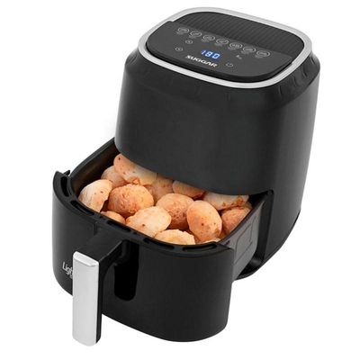 Fritadeira Light Fry Touch Control 4 Litros Preta Suggar 110V