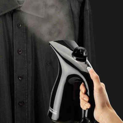 Passadeira De Roupas Jet Portátil Preta Suggar PV1000PT Bivolt