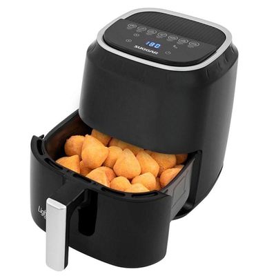 Fritadeira Light Fry Touch Control 4 Litros Preta Suggar 110V