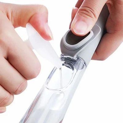 Escova De Limpeza 2 Em 1 Dispenser Detergente Lava Louça