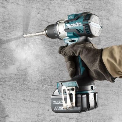 Parafusadeira Furadeira Impacto 18v Torque 110n.m Com 2 Baterias Carregador Maleta Dhp489rtj Makita