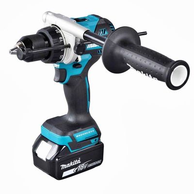 Parafusadeira Furadeira à Bateria 18v 2100 Rpm Com Bateria Carregador Punho Maleta Dhp486rtj Makita