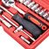 Conjunto Kit Ferramentas Soquete 1-4 46pçs Reparos