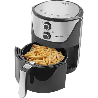 Fritadeira Sem Óleo Light Fry 4 Litros Preta Suggar 220V