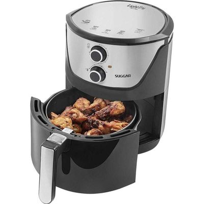 Fritadeira Sem Óleo Light Fry 4 Litros Preta Suggar 220V