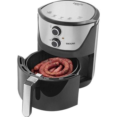 Fritadeira Sem Óleo Light Fry 4 Litros Preta Suggar 220V