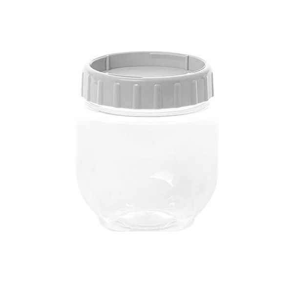 Porta Mantimentos Empilhável 750ml Plasvale Branco