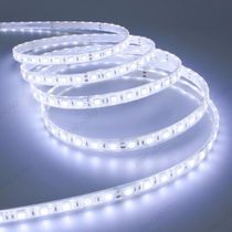 Espelho 110x60 Organico Com Led Claro Moderno Abstrado Branca