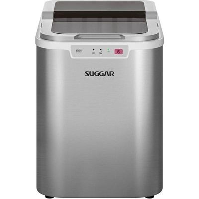 Máquina De Gelo 12 Kg Por Dia Suggar Prata Ice Maker 110V