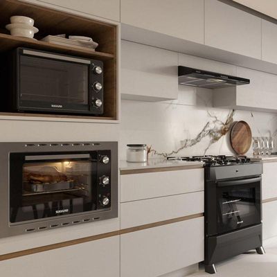 Forno Elétrico 50 Litros Preto Suggar 110V