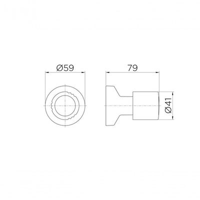 Acabamento Docol Para Registro Deca E Similares De 1/2”, 3/4 1” Itapema Bella