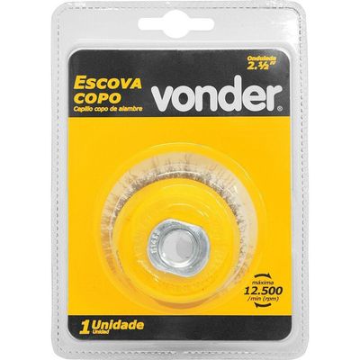 Escova Tipo Copo 2.1-2 Ondulada Vonder