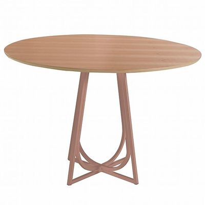 Mesa de Jantar Herval Meriti 75x110 cm  Jequitiba/Chocolate