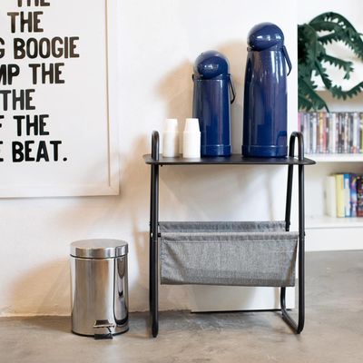 Lixeira com Pedal 3L Mor Inox