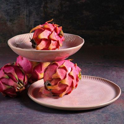 Jogo De Pratos 18 Peças Linhas Litchi Porto Brasil