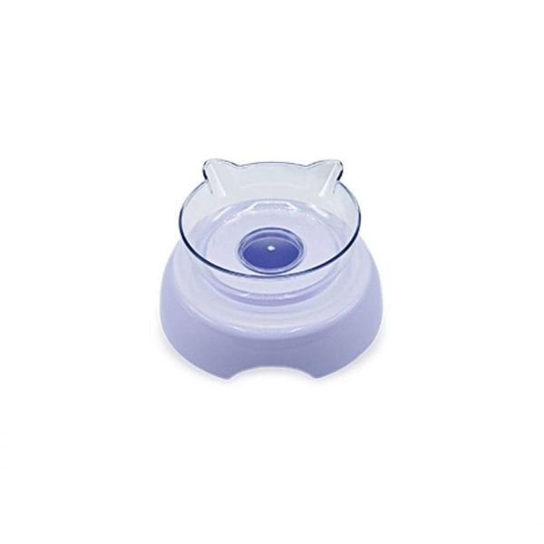 Comedouro Com Altura Plasvale Branco