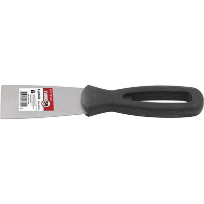 Espátula Betumadeira Aço Carbono 1.1-2 3,8cm Cabo Plástico
